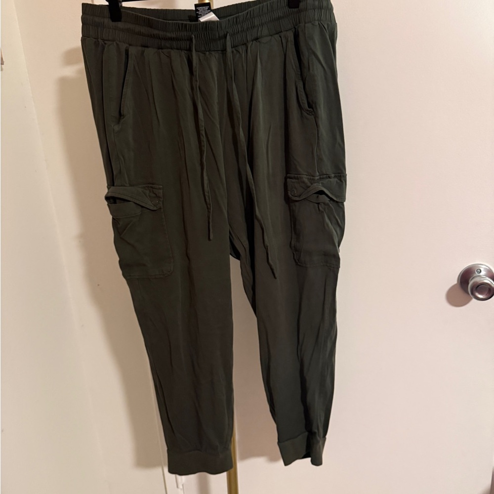 Torrid Dark Green Cargo Pants